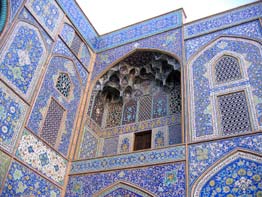 Blue Tile Mosque in Isfahan